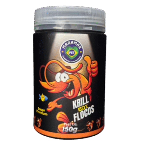Ração em Flocos 50% de Krill Antártico - 150g