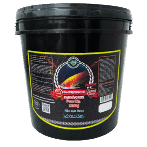 Carnívoro de Superfície - Balde de 1.100g.