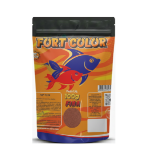 Fort Color 100g - Bits Fino 1mm, Médio 3mm,  Tabs 4mm